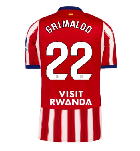 Atletico Madrid Alejandro Grimaldo #22 Kotipaita 2026-27 Lyhythihainen Atletico Madrid Alejandro Grimaldo #22 Kotipaita 2026-27 Lyhythihainen